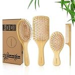 DEBETOOL Bamboo Hair Brush and Comb