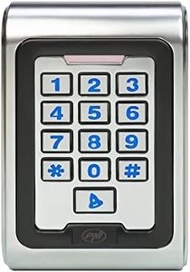 Tastiera di controllo accessi PNI DK220, stand alone, esterno e interno, IP65, con 2 relè