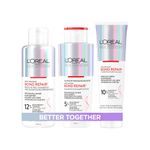 L'Oréal Paris Hair Expertise Bond Repair Shampoo and Conditioner Set with Hair Treatment, Citric Acid for Hair Breakage, 3x Pieces (Pre-Shampoo, Shampoo, Conditioner)
