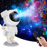 One94Store Astronaut Galaxy Projector Night Light – 360° Rotating Nebula Star Projector with Remote Control, Timer & Adjustable Head – Space Lamp for Kids’ Bedroom, Gifts, Gaming Room, Home & Décor