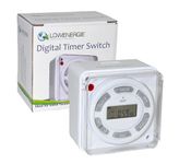 Lowenergie 16A Digital Water Immersion Heater Timer, 7 Day programmable