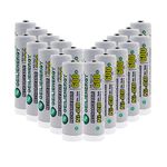 GEILIENERGY Solar Light Batteries AA Size NiCd AA 600mAh 1.2 V Rechargeable Batteries for Garden Light Solar Lamp(Pack of 20)