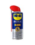 WD-40 Specialist Silicone Spray Lubricant 400ml Can - Versatile All-Weather Protection for Extended Tool Life, Repels Moisture, Dust, and Grime - Smart Straw Applicator Included