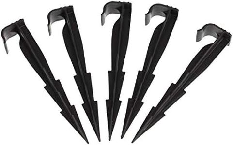 GARDENIX® Pack of 50 AquaPEG Ground Securing Pegs for Drip Irrigation Line Weeping Pipe Soaker Hose