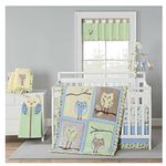 New Country Home Mod Owls 4 Piece Crib Set