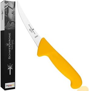 Schwertkrone couteau à désosser flexible couteau de boucher 13 cm - 5'' Solingen - acier inox, lame polie, inoxydable