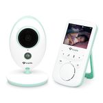 TrueLife NannyCam V24 video baby monitor with 2.4 inch LCD display, alarm, night mode, VOX mode, audio, transfer up to 300 meters
