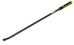 Sealey Heavy-Duty 25° Pry Bar 900mm With Hammer Cap - S01154 , Black