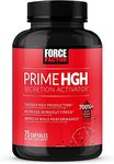 Force Factor Prime HGH Secretion Activator, HGH Supplement for Men with Clinically Studied AlphaSize to Help Trigger HGH Production, Increase Workout Force, and Improve Performance, 75 Capsules