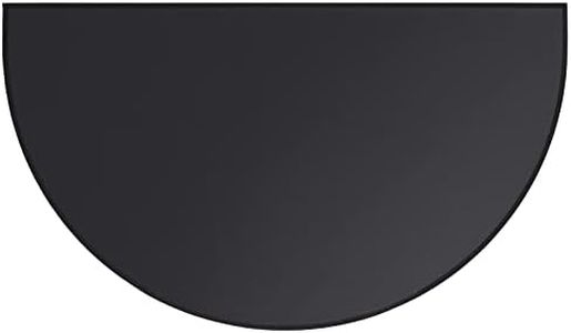 Fireproof Fireplace Mat 32×60Inch, Half Round Hearth Rug Protects Floors from Sparks Embers, Fire Resistant Mat, Fire Retardant Hearth Pad for Fireplace Wood Stove, Indoor Outdoor