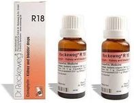 Dr.Reckeweg Homeopathy R18 Kidney and Bladder Drops pack of 2 (2 * 22 ml)