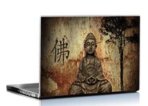 PIXELARTZ Laptop Skin Lord Buddha - 15.6 Inches (3039)