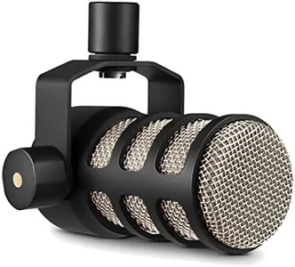 RØDE PodMic Broadcast-Quality Dynamic Microphone with Integrated Swing Mount for Podcasting, Streaming, Gaming, and Voice Recording