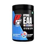 Hydro EAA +BCAA Energy Drink for Recovery | Pre, Post, Intra workout Supplement | Essential Amino Acids | Muscle Protein Synthesis | Electrolytes, L-Glutamine, L-Arginine - 450g (Blue Raspberry)