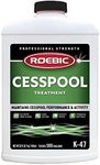 Roebic K-47 K-47-Q Cesspool Treatment Prevents Clogging and Buildup, Exclusive Bacteria Digests Paper and Destroys Sludge, 32 Ounces, No Size