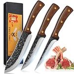 3 Piece Kitchen Knife Set Boning Kn