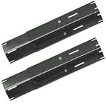 Denmay 29.8 to 53.3cm Universal Adjustable Heat Plate Spare Parts, Flame Tamer for Brinkmann, Charbroil, Nexgrill, Campingaz, Outback, Backyard, CosmoGrill, Ultar, Blooma, Flavorizer Bar, 2 Pack