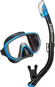 Tusa Serene Adult Mask & Snorkel Set - Colour Choice (Black/Fishtail)