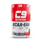 C9 NUTRITION BCAA + EAA Powder- Sugar Free Workout Muscle Recovery & Endurance Drink with 5000mg BCAA, 9000mg EAA, 500 mg L-Arginine | Amino Acid Supplements (30 Servings, Watermelon)