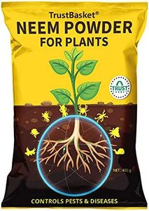 TrustBasket Neem Cake Powder Organic Fertilizer and Pest Repellent for Plants (450 GMS)