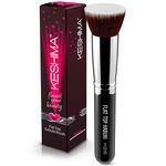 Flat Top Kabuki Foundation Brush By KESHIMA - Premium Makeup Brush for Liquid Foundation, Cream, and Powder - Buffing, Blending Brush, Face Brush