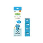 Glo Pals x Sesame Street Water-Activated Light-Up Cubes for Sensory Play (Cookie Monster - Blue)