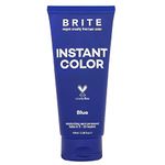 BRITE Blue Instant Colour Semi-Permanent, Moisturizing Formula, Ammonia Free, Paraben Free, Cruelty Free, 3.38 floz