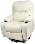 Real Leather Electric Recliner Lift