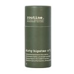 Routine Natural Deodorant Dirty Hipster No. 1 Deo Stick | 50g Natural Deodorant Aluminum Free Natural Deodorant For Women & Men | (Stick Formula)