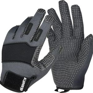 eLusefor Unrestricted Control Shooting Gloves | Nimble Dexterity Fit, Natural Tactile Feel, 360° Touchscreen | Tactical, Police, Patrol, Duty, Law Enforcement, Driving Gloves for Men