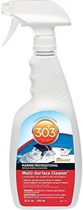 303 Multi Surface Cleaner Spray, All Purpose Cleaner for Marine and Boats, 32 fl. oz., (Pack of 6)