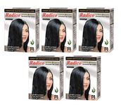 Radico Black Hair Color (Set of 5)