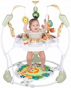 Furmubei Baby Activity Center, 3-in-1 Baby Jumper, Infant Activity Center with 360° Rotating Seat, Music, Lights, 3 Adjustable Heights, Infant Activity Jumper for 6+ Months JP2403