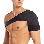 ZANTESR Shoulder Support, Adjustable Shoulder Brace for Right and Left for Shoulder Relief Pain, Compression Shoulder Brace for Torn Rotator Cuff,