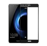 Plus Premium Hd+ Crystal Clear Full Screen Coverage Tempered Glass Screen Protector for Huawei Honor 8 - Black