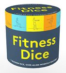 Fitness Dice: 7 Wooden Dice, Over 45,000 Workout Routines!