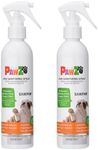 PawZ SaniPaw Dog Paw Cleaner and Odor Eliminator Spray, 8 Oz Paw Sanitizer and Dog Repellent Spray, 2 Pack