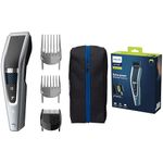 Philips Hair Clippers, Series 5000 Trim-n-Flow PRO Technology Hair Clipper, Fully Washable with Self-Sharpening Stainless Steel Blades, Corded, UK 3-Pin Plug - HC5630/13