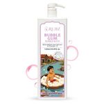 Rubz Bubble Gum Bubble Bath | With The Goodness Of Bubble Gum Extract & Vitamin-E | SLS & Paraben Free | Plant Rich Formula Safe For Kids & Adults | 1 Litre