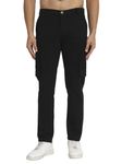 RAGZO Men Cargo || Men Cargo Pants || Men Cargo Pants Cotton || Cargos for Men ri90063d (Black, 34)