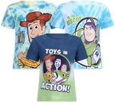 Disney Toy Story Boys 3 Pack T-Shir