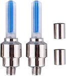 LED Wheel Light for Bicycle Tyres, Motion Sensor Activated, Blue, Pack of 2