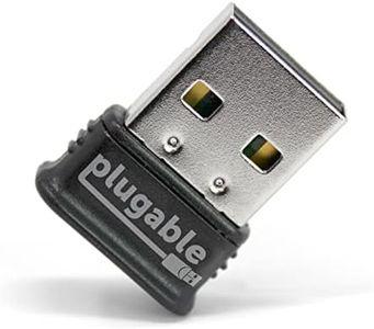 Plugable USB Bluetooth 4.0 Low Energy Micro Adapter (Compatible with Windows 11, 10, 8.x, 7, Classic Bluetooth, Gamepad, and Stereo Headset Compatible)