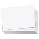 200 Pack Index Cards Blank, Flash Note Heavyweight Cardstock Paper, 4x6