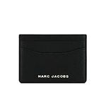 Marc Jacobs M0016997 Black With Gold Hardware Daily Card Women's Pebbled Leather Case, Black