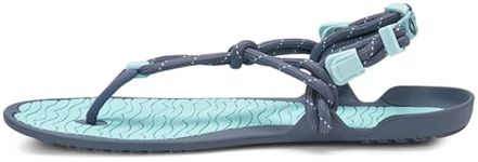 Xero Shoes Aqua Cloud, Minimalist Women’s Water Sandals with Extra-Grippy Sole, Blue Glow, 11