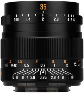 Brightin Star 35mm F0.95 APS-C Manual Focus Prime Lens for Nikon Z-Mount Mirrorless Cameras, Large Aperture Fixed MF Lens, Compatible with Nikon Z-Mount Z-6II, Z-7II, Z5, Z50, Z9, Z50, Z-FC, Z30