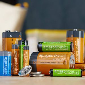Amazon Basics AA Rechargeable Batteries – Long-Lasting, 8-Pack