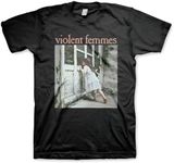 Violent Femmes Men's Self Titled Album Cover T-Shirt Black X-Large | Officially Licensed Merchandise