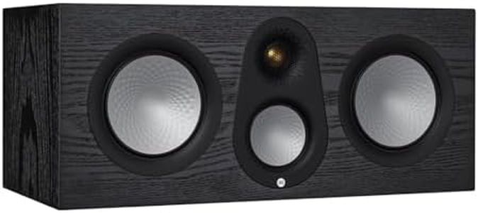 Monitor Audio Silver C250 Center Channel New 7G in Black Oak